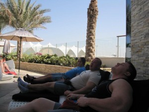 World Strongman Cup - Soaking up the Abu Dhabi Sun
