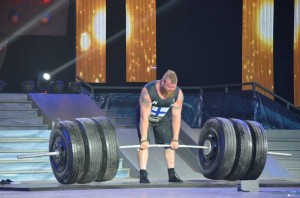 Antti competing in China
